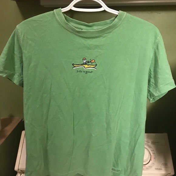 Life Is Good Tops - Women’s kayaking T-shirt Life Is Good Tops - Women’s kayaking T-shirt
